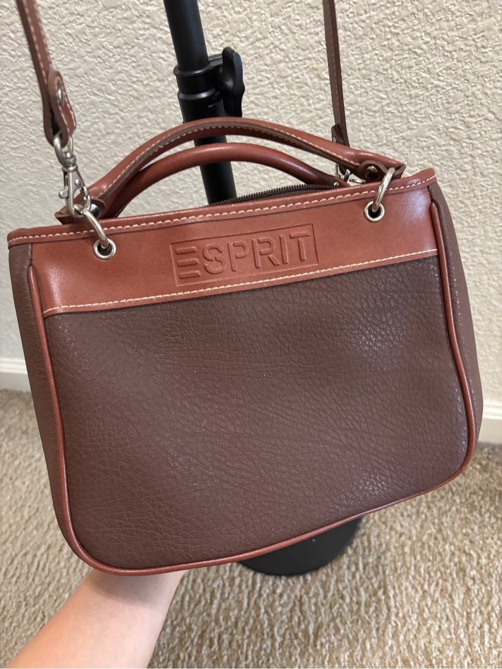 VINTAGE 2 way ESPRIT BAG